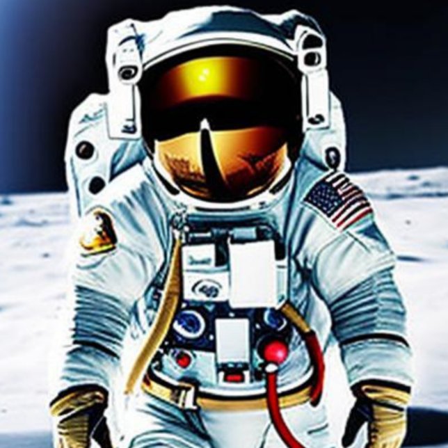 Camiseta T-Shirt Astronauta (Criador carregado)