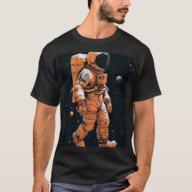 Camiseta T-Shirt Astronauta (Frente)