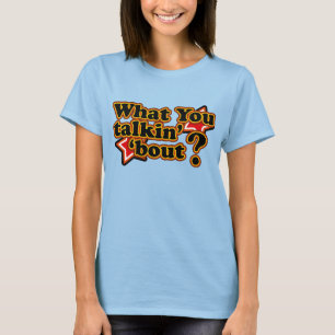 Camiseta T-shirt ataque de Talkin retro do anos 80 do "
