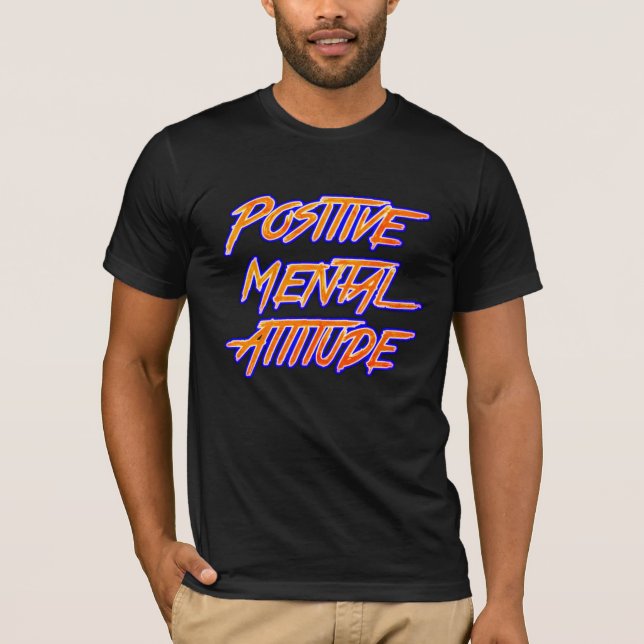 Camiseta T-Shirt Atitude Mental Positiva (Frente)