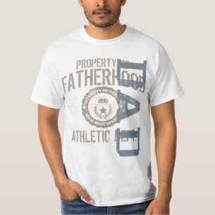 Camiseta T-shirt atlético do vintage do pai do departament