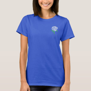 Camiseta t-shirt - aumentou nas máscaras da cor
