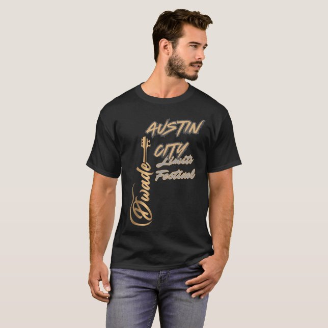 Camiseta T-Shirt Austin City Limits Festival (Frente Completa)