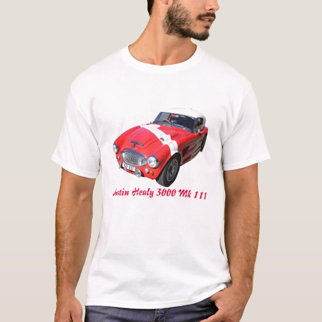 Camiseta T-shirt Austin Healey 3000 Mk 111 (Frente)