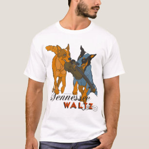Camiseta T-shirt australiano da valsa de Tennessee dos cãe