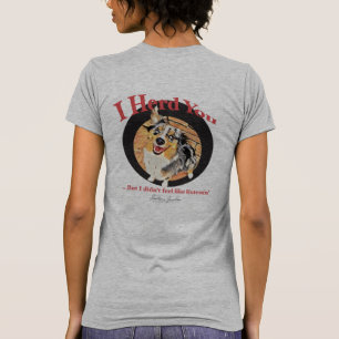 Camiseta T-shirt australiano do pastor