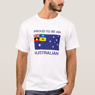 Camiseta T-shirt australiano novo da bandeira