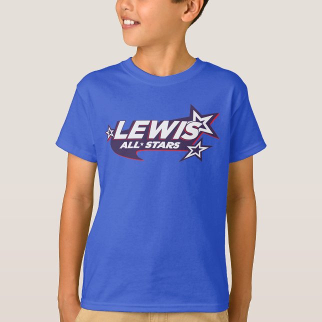 Camiseta T-shirt azul All-Star (Frente)