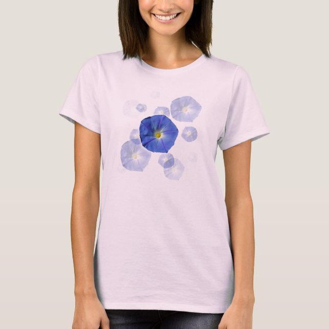 Camiseta T-shirt azul celestial da corriola (Frente)