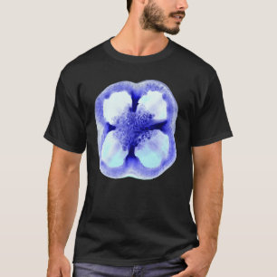 Camiseta T-shirt azul da pimenta de Bell