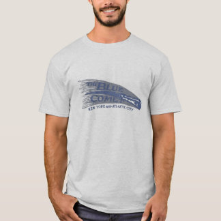 Camiseta T-shirt azul do cometa