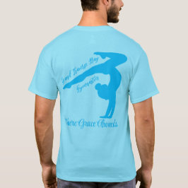 Camiseta T-Shirt Azul Gymnastics do GTbay