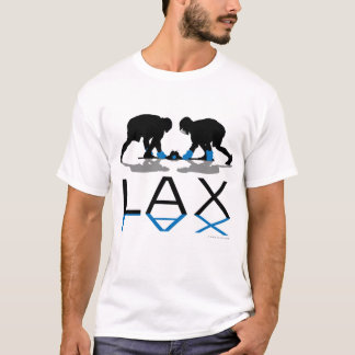 Camiseta T-shirt azul RELAXADO dos meninos do Lacrosse
