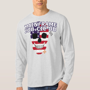 Camiseta T-Shirt B2 de folga longa de mainframe HANDSKULL M