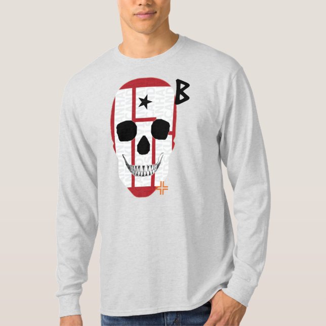 Camiseta T-Shirt B2 de libertação longa de 9 polegadas Louc (Frente)