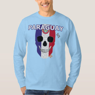 Camiseta T-Shirt B2 de longa distância do Paraguai