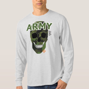 Camiseta T-Shirt B2 do Exército de Mancha Longa