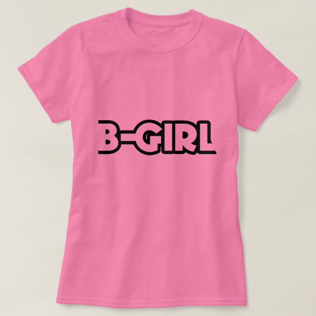 Camiseta T-Shirt B-Girl (Frente do Design)