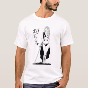 Camiseta T-shirt B&W do poder do duende