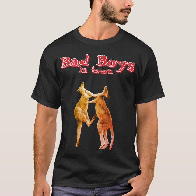 Camiseta T-Shirt Bad Boys na cidade (Frente)