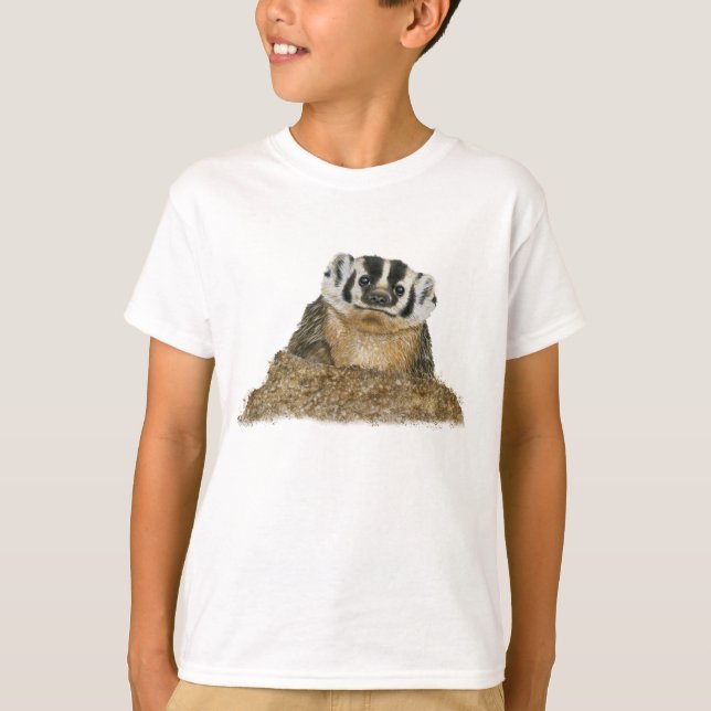 Camiseta T-shirt Badger Americana (Frente)