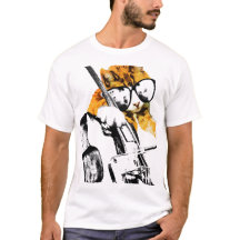 T-shirt baixo do gato