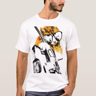 Camiseta T-shirt baixo do gato