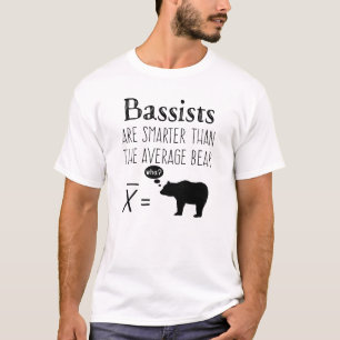 Camiseta T-shirt baixo engraçado - urso médio