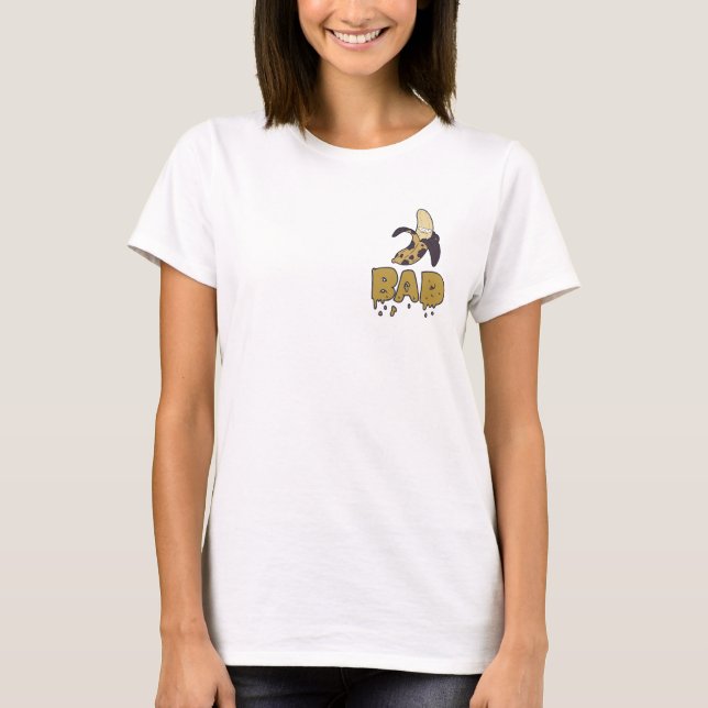 Camiseta T-Shirt Bana Humor Mau (Frente)