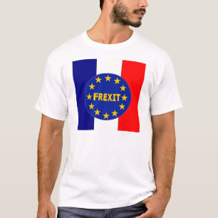Camiseta T-Shirt Bandeira francesa EU Frexit