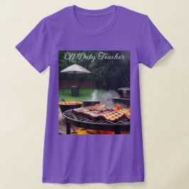 Camiseta T-Shirt Barbecue Do Professor De Desativação
