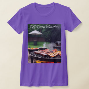 Camiseta T-Shirt Barbecue Do Professor De Desativação