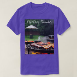 Camiseta T-Shirt Barbecue Do Professor De Desativação