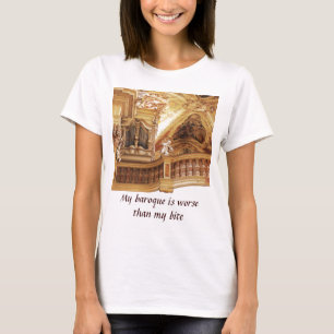 Camiseta T-shirt barroco