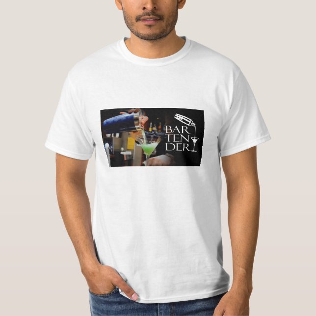 Camiseta T-Shirt Bartender (Frente)