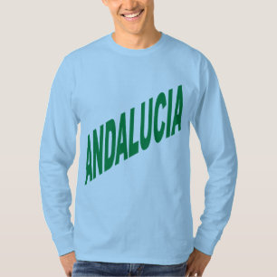 Camiseta T-shirt básico azul céu ANDALUZIA ESPANHA