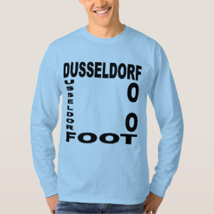 Camiseta T-shirt básico azul céu DUSSELDÓRFIA FUTEBOL