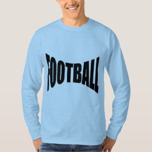 Camiseta T-shirt básico azul céu FUTEBOL