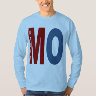 Camiseta T-shirt básico azul céu MISSOURI DESPORTO