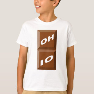 CAMISETA T-SHIRT BÁSICO BRANCO OHIO CHOCOLATE