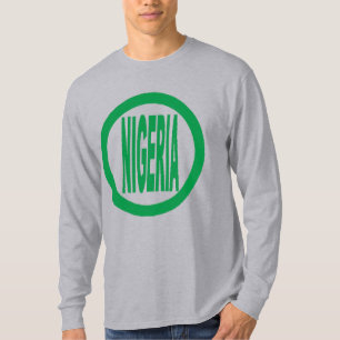 Camiseta T-shirt básico cinzento a NIGÉRIA