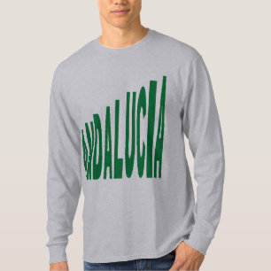 Camiseta T-shirt básico cinzento ANDALUZIA
