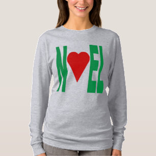 Camiseta T-shirt básico cinzento para mulheres NATAL