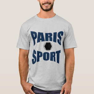 Camiseta T-shirt básico cinzento PARIS DESPORTO