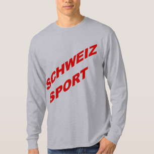 Camiseta T-shirt básico cinzento SCHWEIZ DESPORTO