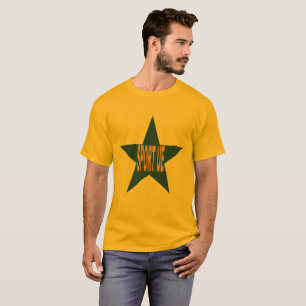 Camiseta T-shirt básico cor de laranja Desenho DESPORTO