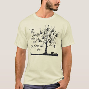 Camiseta T-shirt básico da árvore da guitarra
