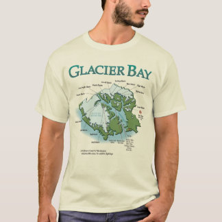 Camiseta T-shirt básico da baía de geleira 3