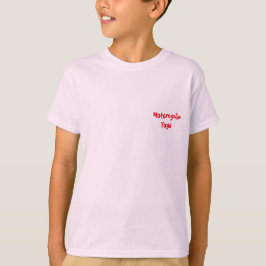 Camiseta T-shirt básico da campainha da ioga da motocicleta