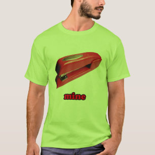 Camiseta T-shirt básico da mina do grampeador